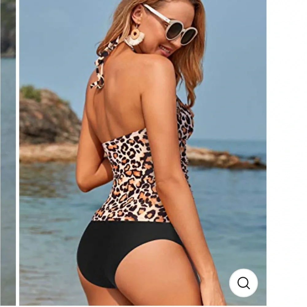 Women’s swimwear Tankini Bathing Suit Bikini‎ Swimsuit NWT Size L